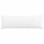 Cuscini da Divano 2 pcs Bianco 120 x 40 cm Tessuto