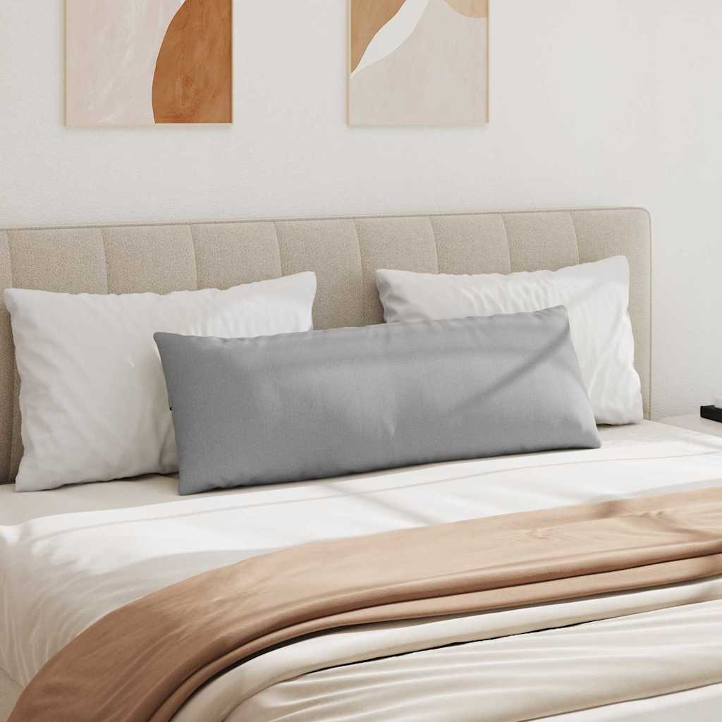 Cuscini da Divano 2 pcs Grigio Nuvola 120 x 40 cm Tessuto