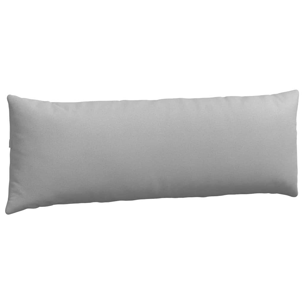Cuscini da Divano 2 pcs Grigio Nuvola 120 x 40 cm Tessuto