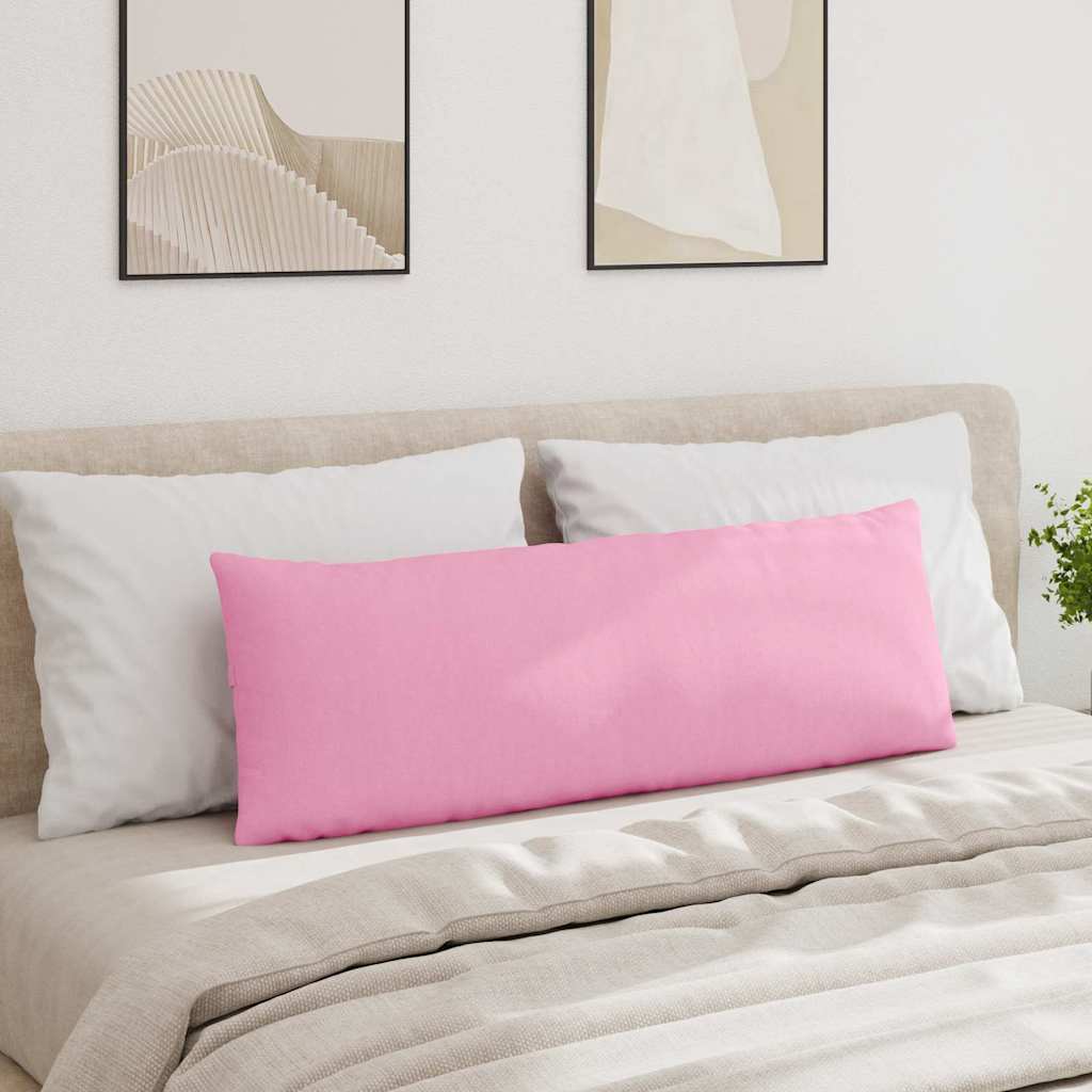 Cuscini da Divano 2 pcs Rosa 120 x 40 cm Tessuto