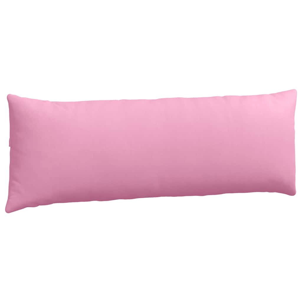 Cuscini da Divano 2 pcs Rosa 120 x 40 cm Tessuto