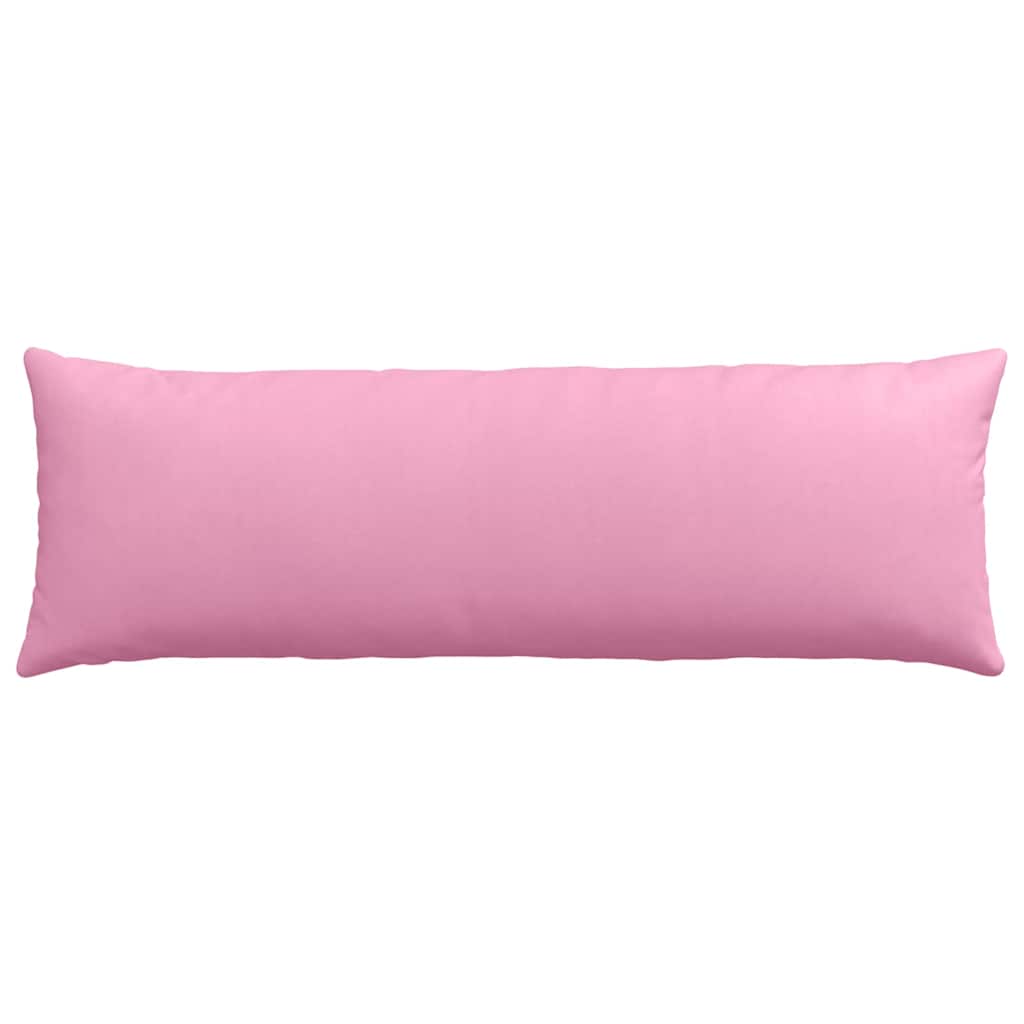 Cuscini da Divano 2 pcs Rosa 120 x 40 cm Tessuto
