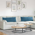 Cuscini da Divano 2 pcs Blu 120 x 40 cm Tessuto in Cords