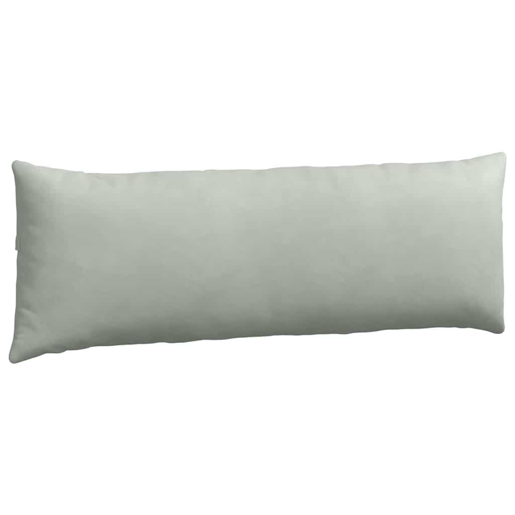 Cuscini da Divano 2 pcs Grigio chiaro 120 x 40 cm