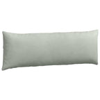 Cuscini da Divano 2 pcs Grigio chiaro 120 x 40 cm