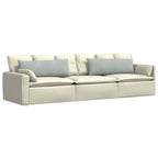 Cuscini da Divano 2 pcs Grigio chiaro 120 x 40 cm