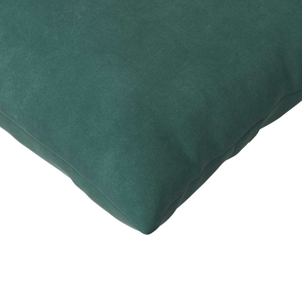 Cuscini da Divano 2 pcs Verde Scuro 120 x 40 cm