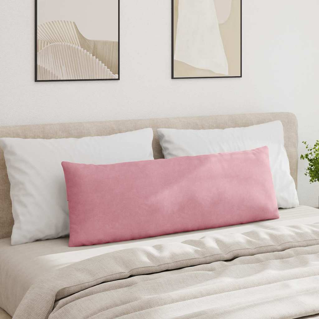 Cuscini da Divano 2 pcs Rosa 120 x 40 cm Tessuto in Cords