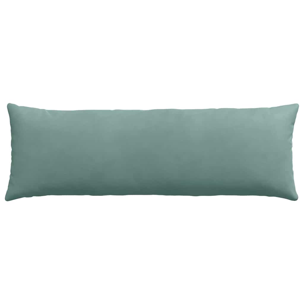 Cuscini da Divano 2 pcs Verde Mare 120 x 40 cm Tessuto in Cords