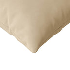 Cuscini da Divano 2 pcs Crema 120 x 40 cm Tessuto