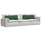Cuscini da Divano 2 pcs Verde Scuro 120 x 40 cm