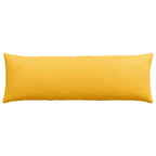 Cuscini da Divano 2 pcs Giallo Chiaro 120 x 40 cm