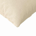 Cuscini da Divano 2 pcs Crema 145 x 40 cm Tessuto