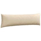 Cuscini da Divano 2 pcs Crema 145 x 40 cm Tessuto