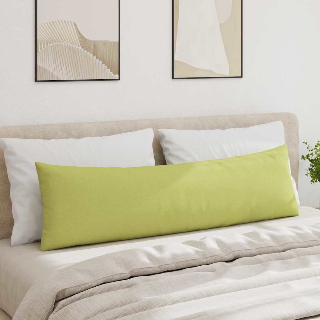 Cuscini da Divano 2 pcs Verde chiaro 145 x 40 cm Tessuto