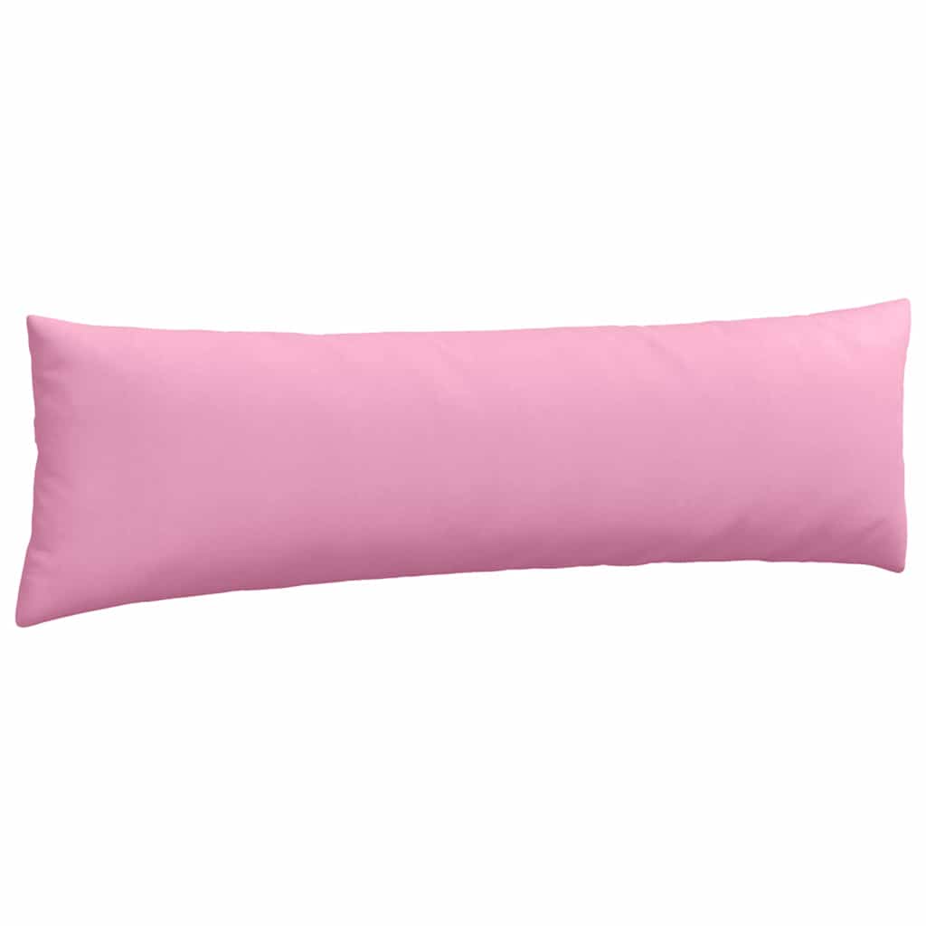 Cuscini da Divano 2 pcs Rosa 145 x 40 cm Tessuto