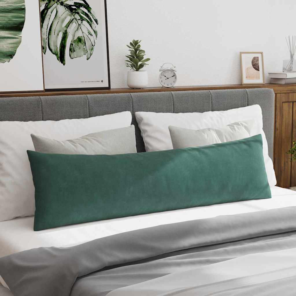 Cuscini da Divano 2 pcs Verde Scuro 145 x 40 cm