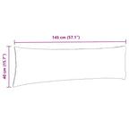 Cuscini da Divano 2 pcs Verde Scuro 145 x 40 cm