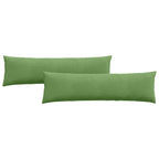 Cuscini da Divano 2 pcs Verde chiaro 145 x 40 cm