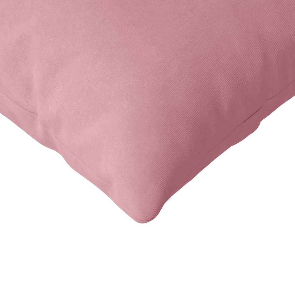 Cuscini da Divano 2 pcs Rosa 145 x 40 cm Tessuto in Cords