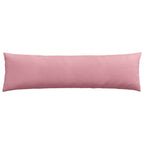 Cuscini da Divano 2 pcs Rosa 145 x 40 cm Tessuto in Cords