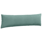 Cuscini da Divano 2 pcs Verde Mare 145 x 40 cm Tessuto in Cords