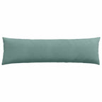 Cuscini da Divano 2 pcs Verde Mare 145 x 40 cm Tessuto in Cords