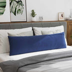 Cuscini da Divano 2 pcs Blu Polizia 145 x 40 cm