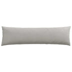 Cuscini da Divano 2 pcs Grigio chiaro 145 x 40 cm Tessuto