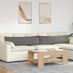 Cuscini da Divano 2 pcs Grigio chiaro 145 x 40 cm