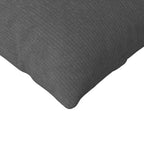 Cuscini da Divano 2 pcs Grigio scuro 145 x 40 cm