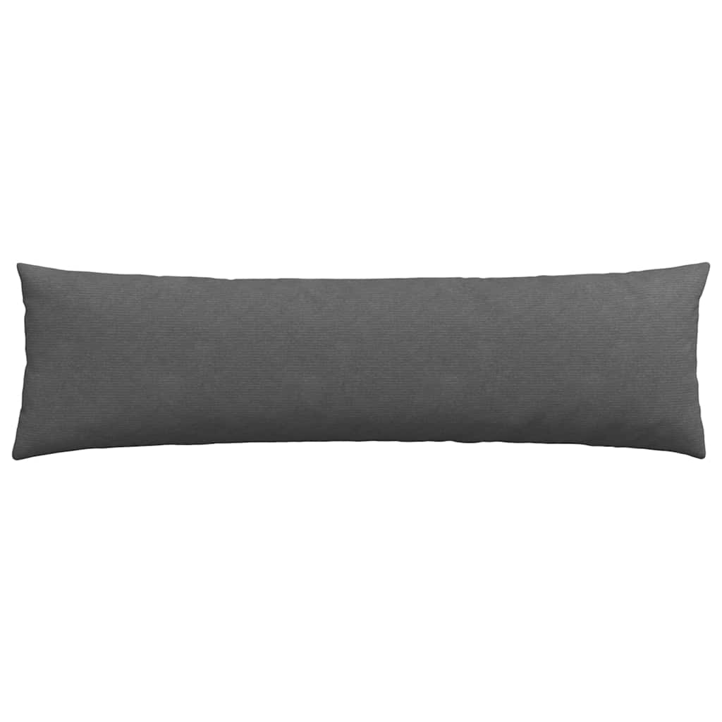 Cuscini da Divano 2 pcs Grigio scuro 145 x 40 cm