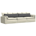 Cuscini da Divano 2 pcs Grigio scuro 145 x 40 cm
