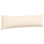 Cuscini da Divano 2 pcs Crema 145 x 40 cm Tessuto in Cords