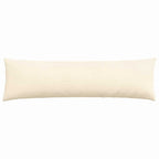 Cuscini da Divano 2 pcs Crema 145 x 40 cm Tessuto in Cords