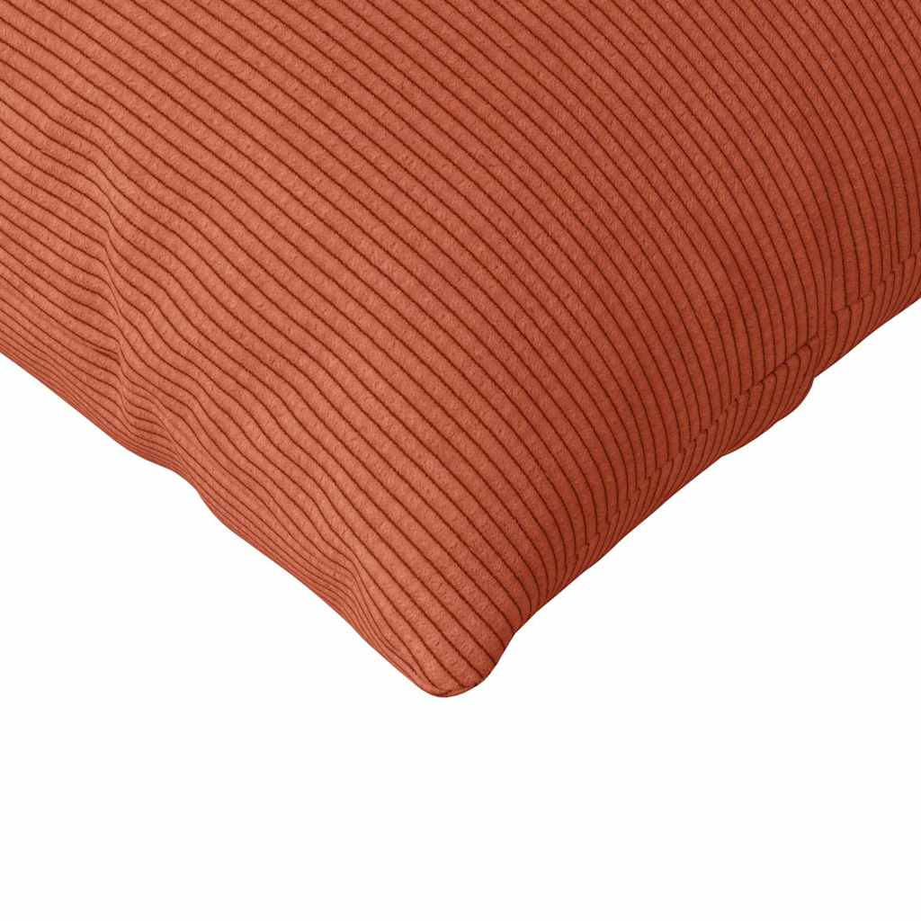 Cuscini da Divano 2 pcs Rosso Arancio 145 x 40 cm