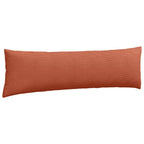 Cuscini da Divano 2 pcs Rosso Arancio 145 x 40 cm