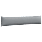 Cuscini da Divano 2 pcs Grigio chiaro 200 x 40 cm Tessuto