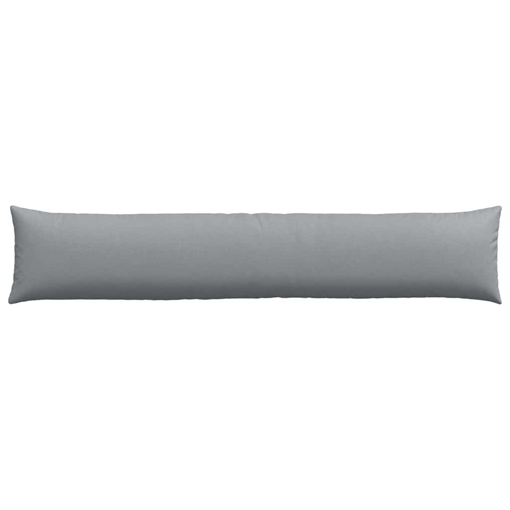 Cuscini da Divano 2 pcs Grigio chiaro 200 x 40 cm Tessuto