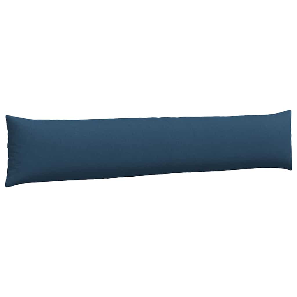Cuscini da Divano 2 pcs Blu 200 x 40 cm Tessuto