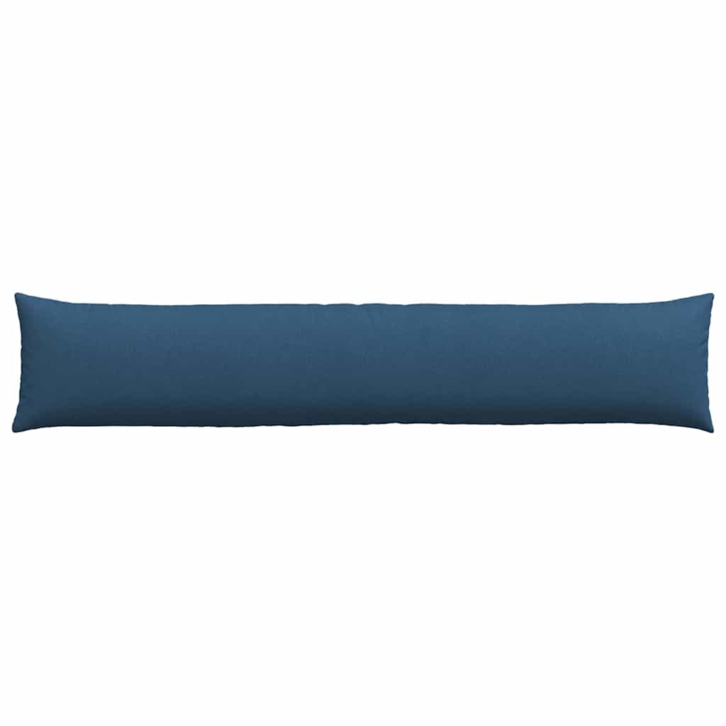 Cuscini da Divano 2 pcs Blu 200 x 40 cm Tessuto