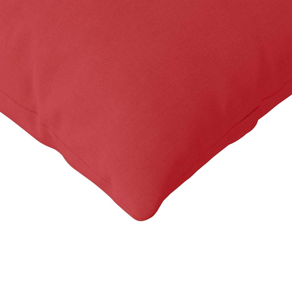 Cuscini da Divano 2 pcs Rosso 200 x 40 cm Tessuto