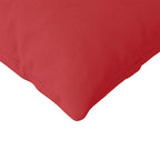 Cuscini da Divano 2 pcs Rosso 200 x 40 cm Tessuto
