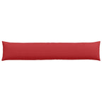 Cuscini da Divano 2 pcs Rosso 200 x 40 cm Tessuto