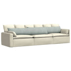 Cuscini da Divano 2 pcs Grigio chiaro 200 x 40 cm