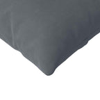 Cuscini da Divano 2 pcs Grigio scuro 200 x 40 cm