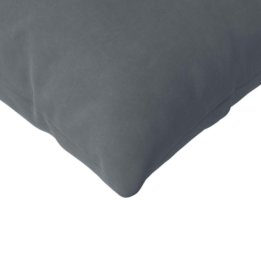 Cuscini da Divano 2 pcs Grigio scuro 200 x 40 cm
