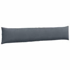 Cuscini da Divano 2 pcs Grigio scuro 200 x 40 cm