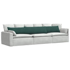 Cuscini da Divano 2 pcs Verde scuro 200 x 40 cm