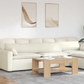 Cuscini da Divano 2 pcs Crema 200 x 40 cm Tessuto in Cords